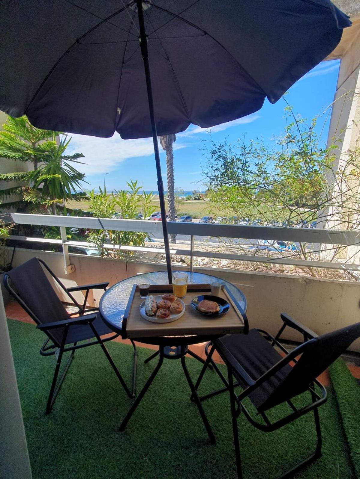Studio Terrasse Vue Mer Marseilles Exterior foto